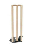 WOODEN CRICKET STUMPS WITH SRPINGS